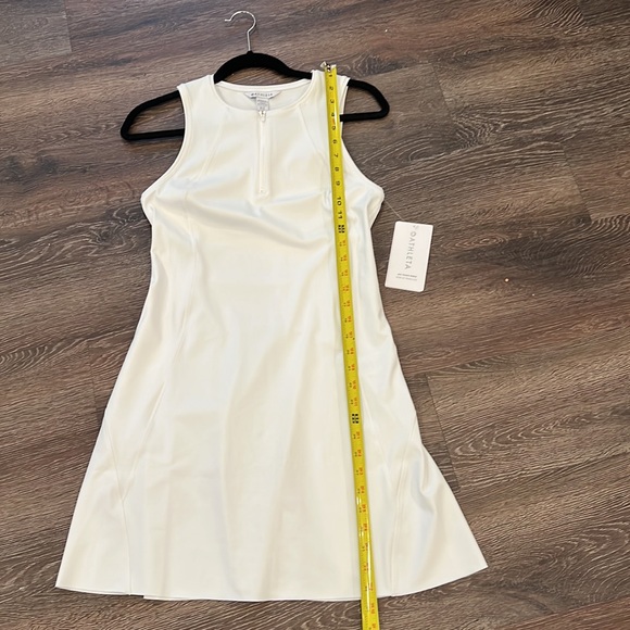 NWT Athleta Ace white Tennis Dress - Small tall - Picture 4 of 9
